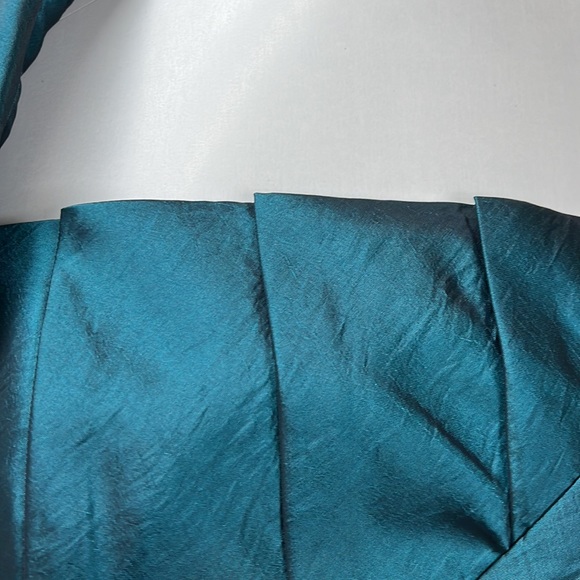Jade Couture Mother of the Bride Teal Gown - Picture 10 of 16
